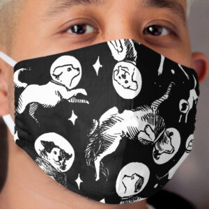 Space dogs Cloth Face Mask