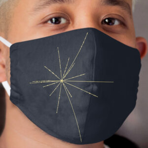 Space Exploration Pulsar Map Voyager Cloth Face Mask