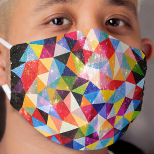 Space Shapes Cloth Face Mask