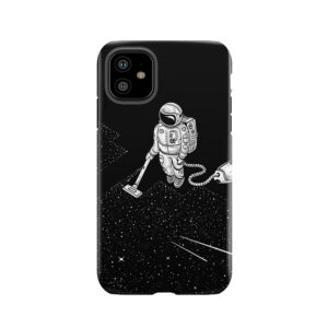 Space Vacuum Cleaner Tough Phone Case