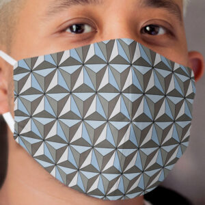 Spaceship Earth Cloth Face Mask