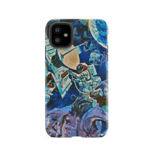 Spaceship Earth Mural Tough Phone Case