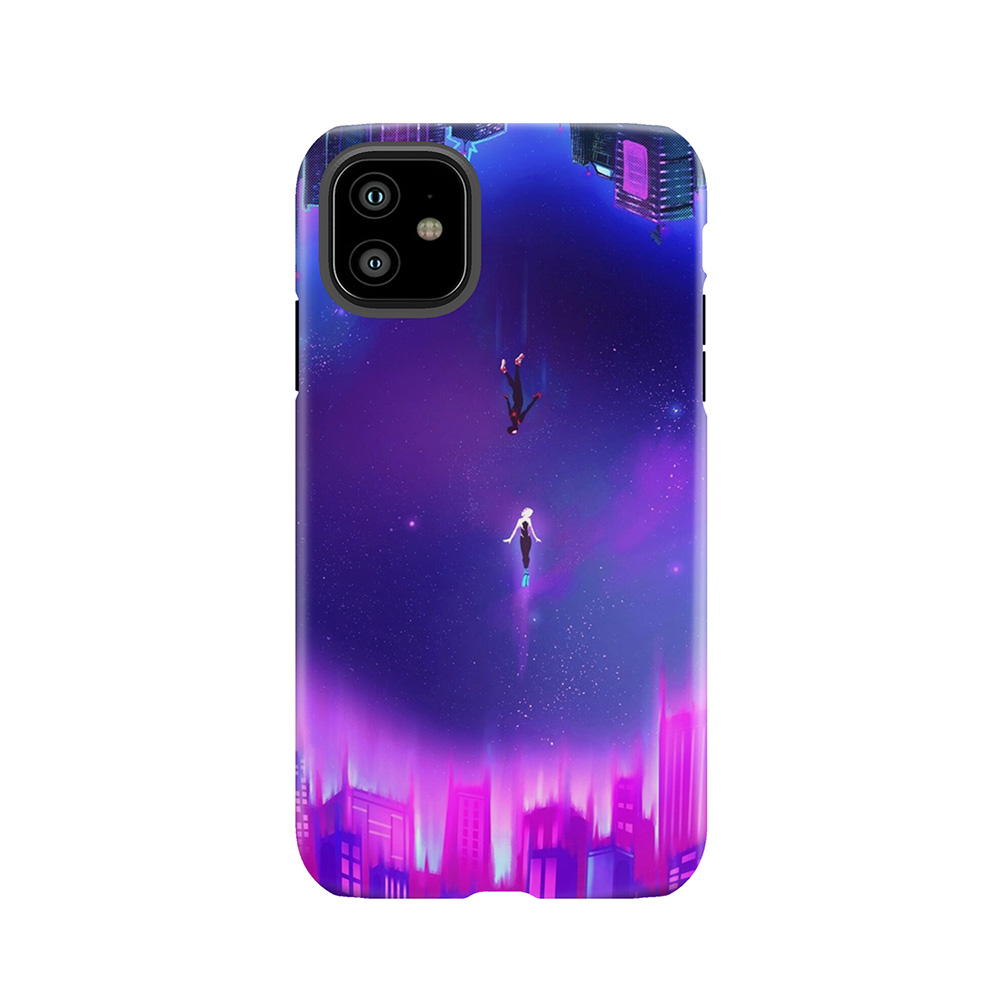 Spider-Verse Gwen And Miles Piece Tough Phone Case