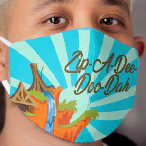 Splash Mountain Cloth Face Mask