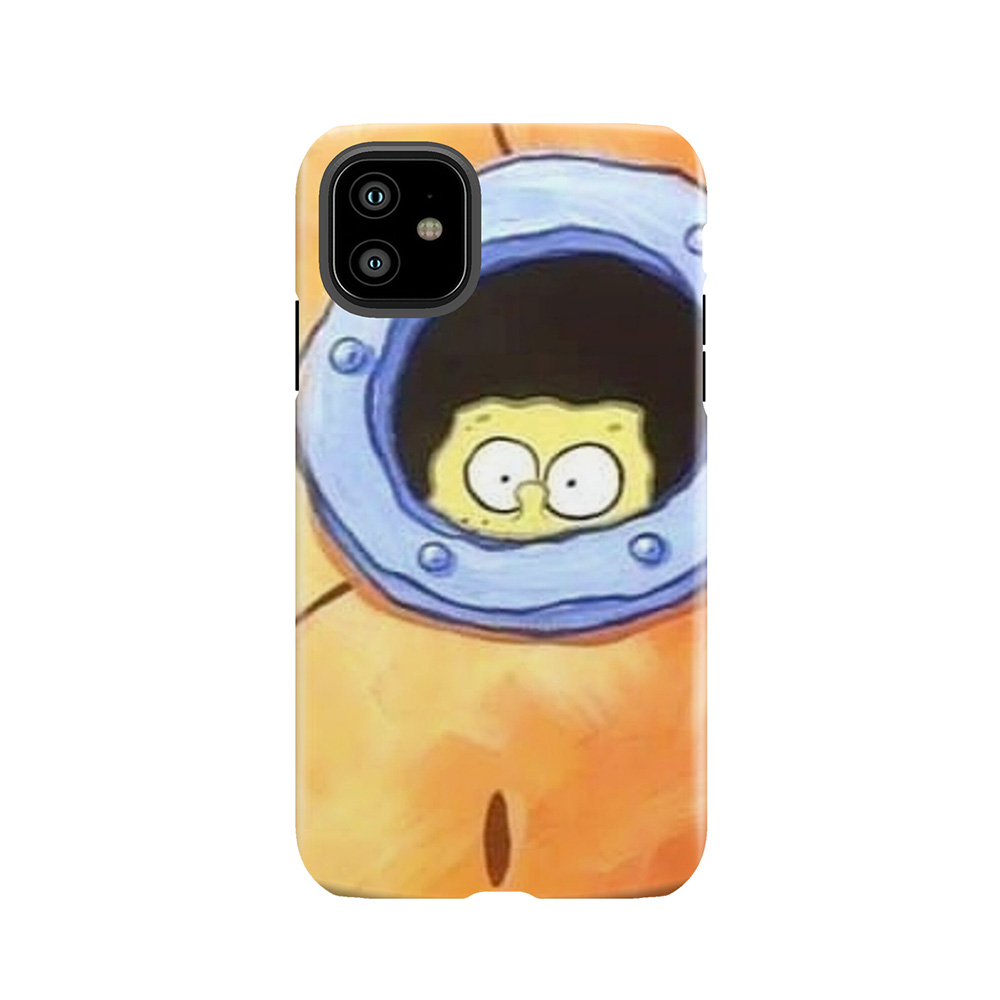 Spongebob At The Window Tough Phone Case