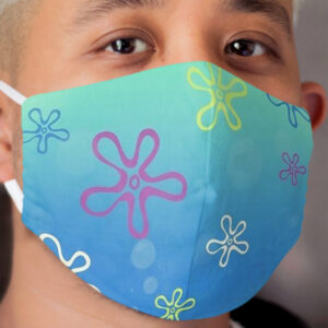 Spongebob Bikini Bottom Background Cloth Face Mask