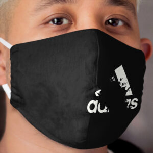 Sport Brushed Painted Logo Cloth Face Mask