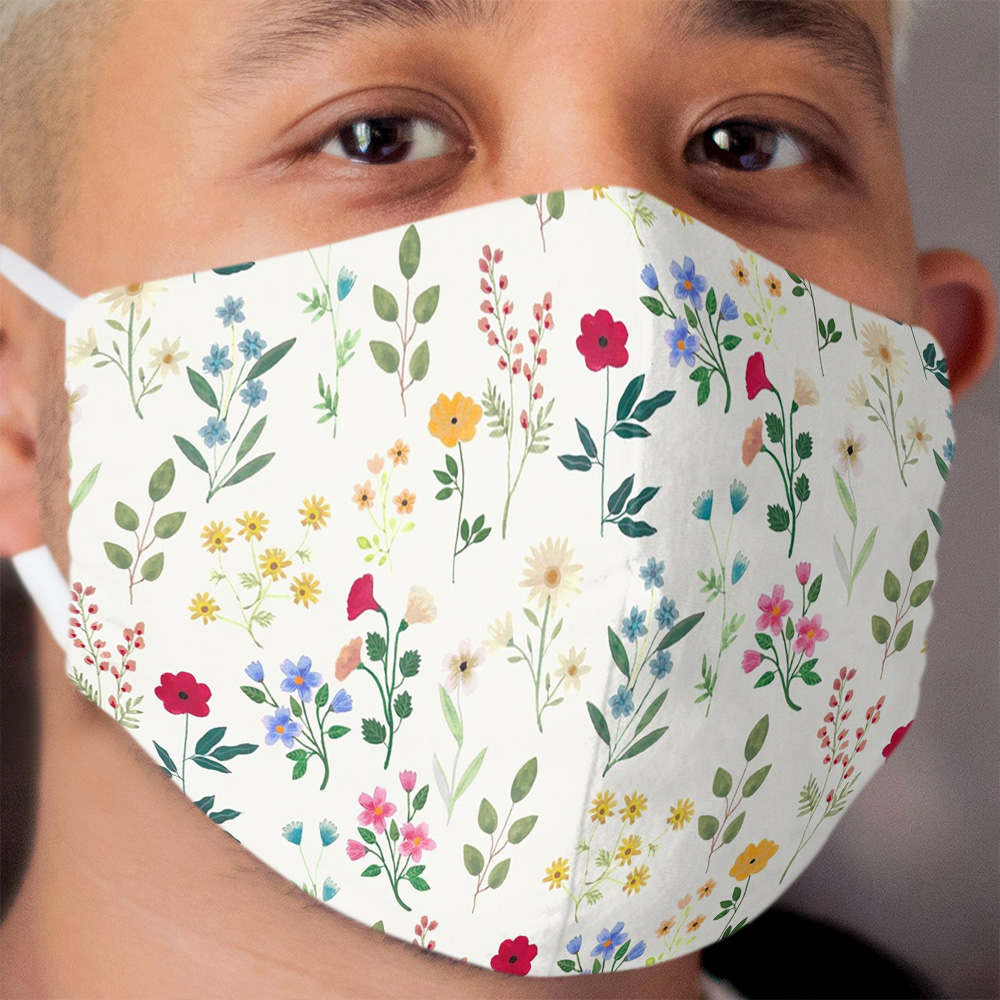 Spring Botanicals Cloth Face Mask