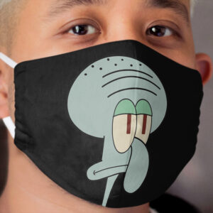 squidward spongebob Cloth Face Mask