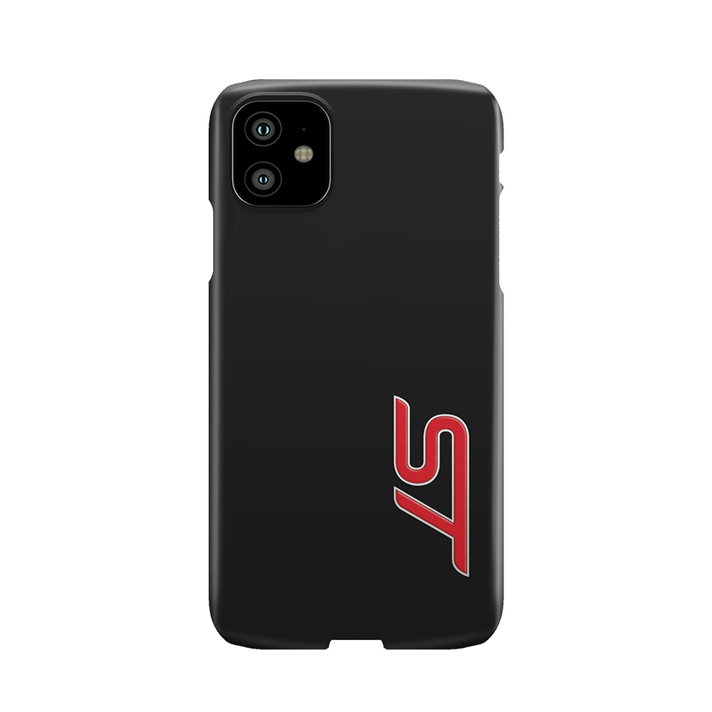 St Badge Phone Cover In Black Phone Case