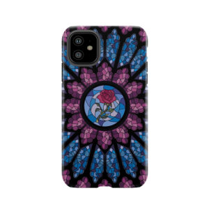 Stained Glass Rose Tough Phone Case