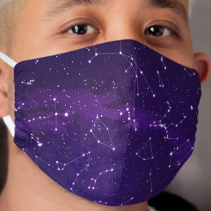 Star Field Cloth Face Mask