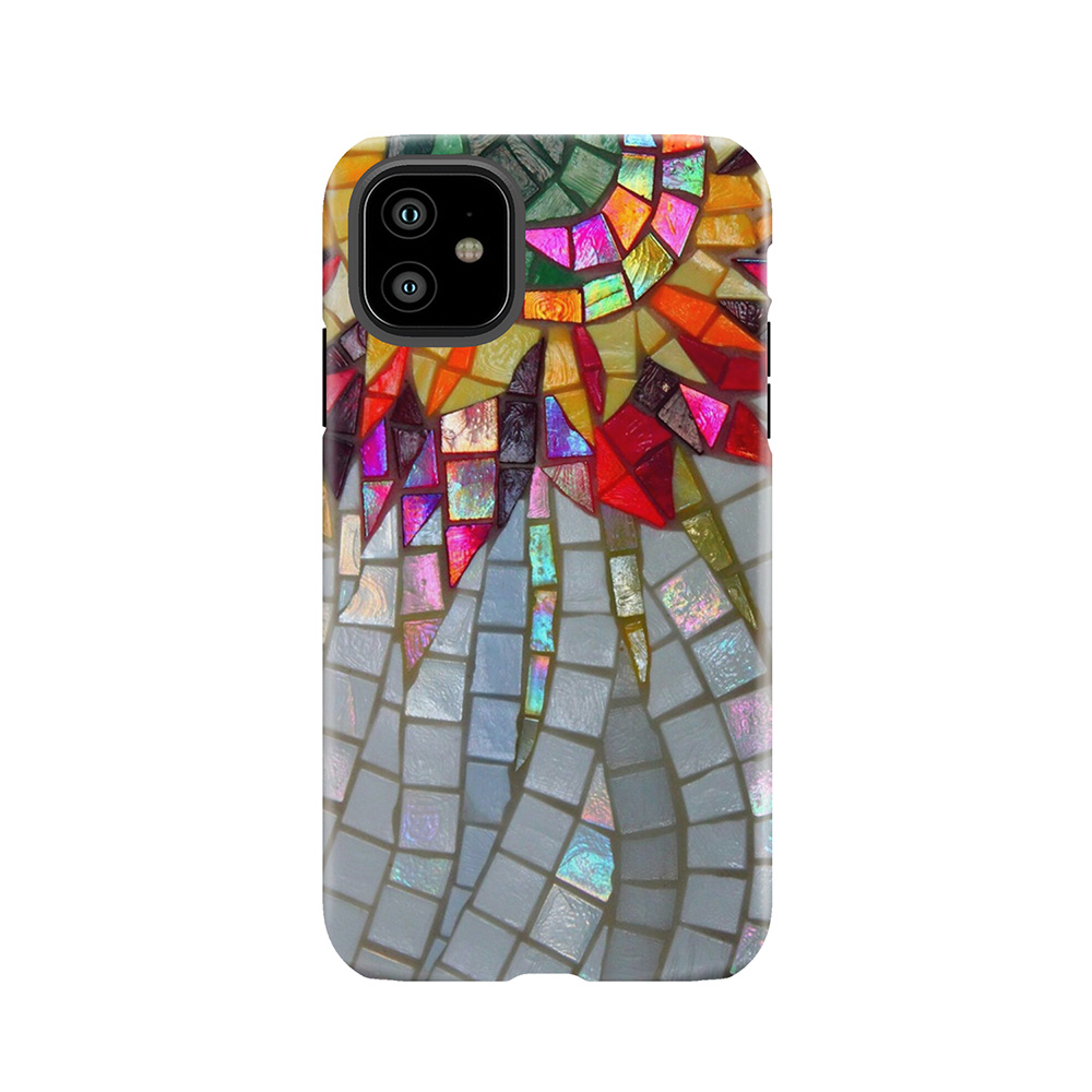 Star Flower, Photography Of Shiny Mosaic - Justart Tough Phone Case