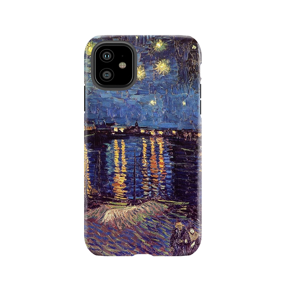 Starry Night Over The Rhone, Vincent Van Gogh Tough Phone Case