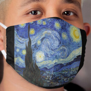 Starry Night - Vincent Van Gogh Cloth Face Mask
