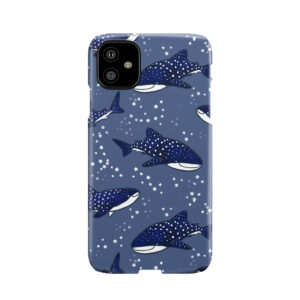 Starry Whale Sharks (Dark Version) Phone Case