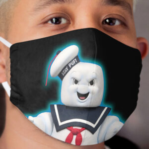 Stay Puft Marshmallow Man Cloth Face Mask