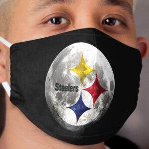 Steelers moon logo Cloth Face Mask