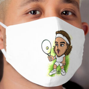 Stefanos Tsitsipas Cloth Face Mask 5