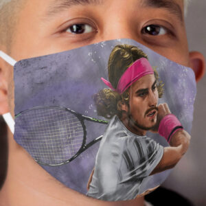 Stefanos Tsitsipas Cloth Face Mask 6