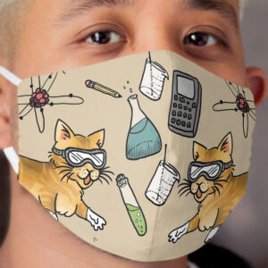 STEM Cats Cloth Face Mask
