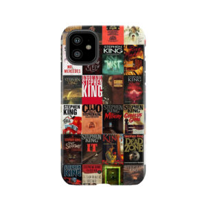 Stephen King Book Cover Collage Tough Phone Case