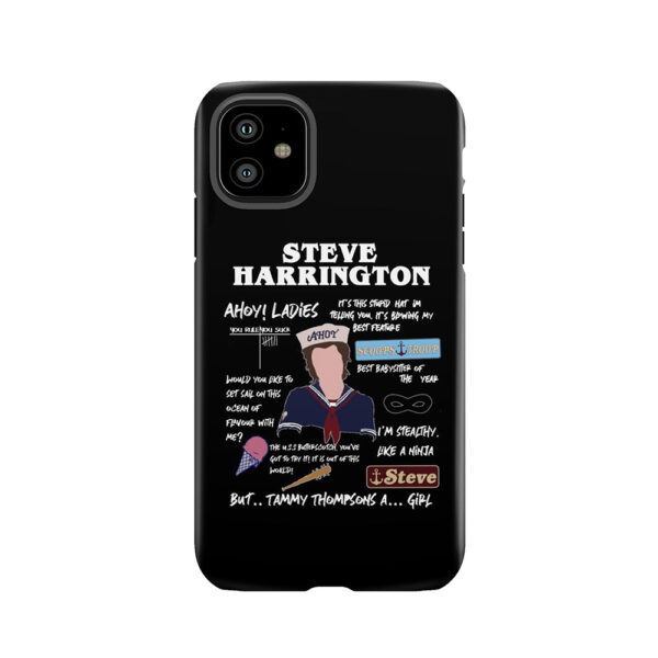 Steve Harrington Montage S3 Tough Phone Case