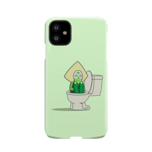 Steven Universe - Peridot In The Toilet Phone Case