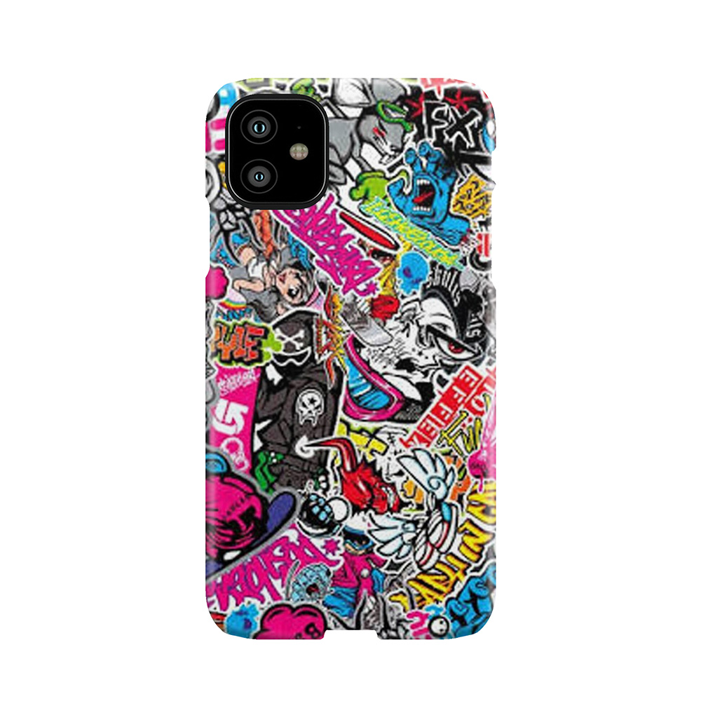 Stickerbomb Fun Phone Case