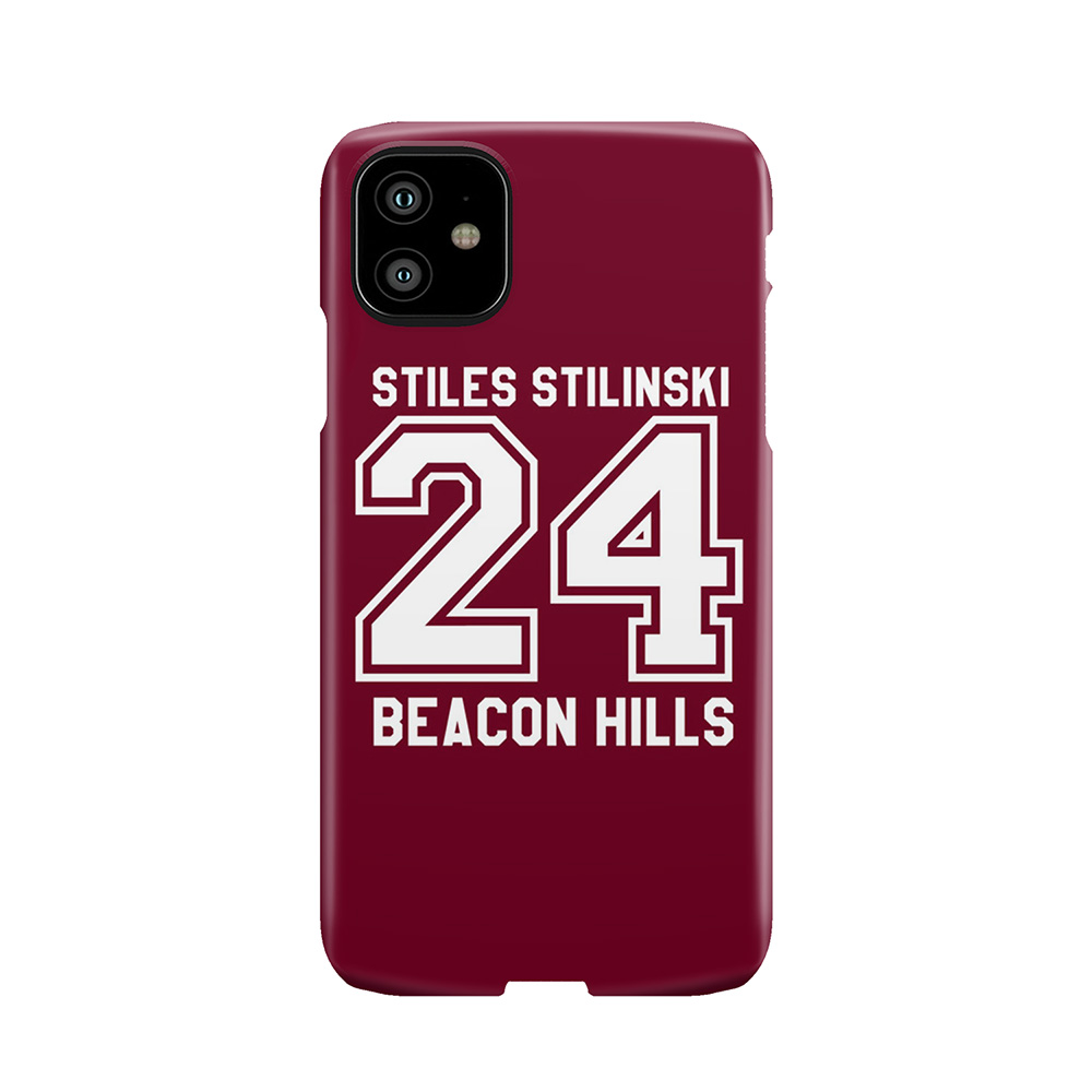 Stiles Stilinski #24 Phone Case