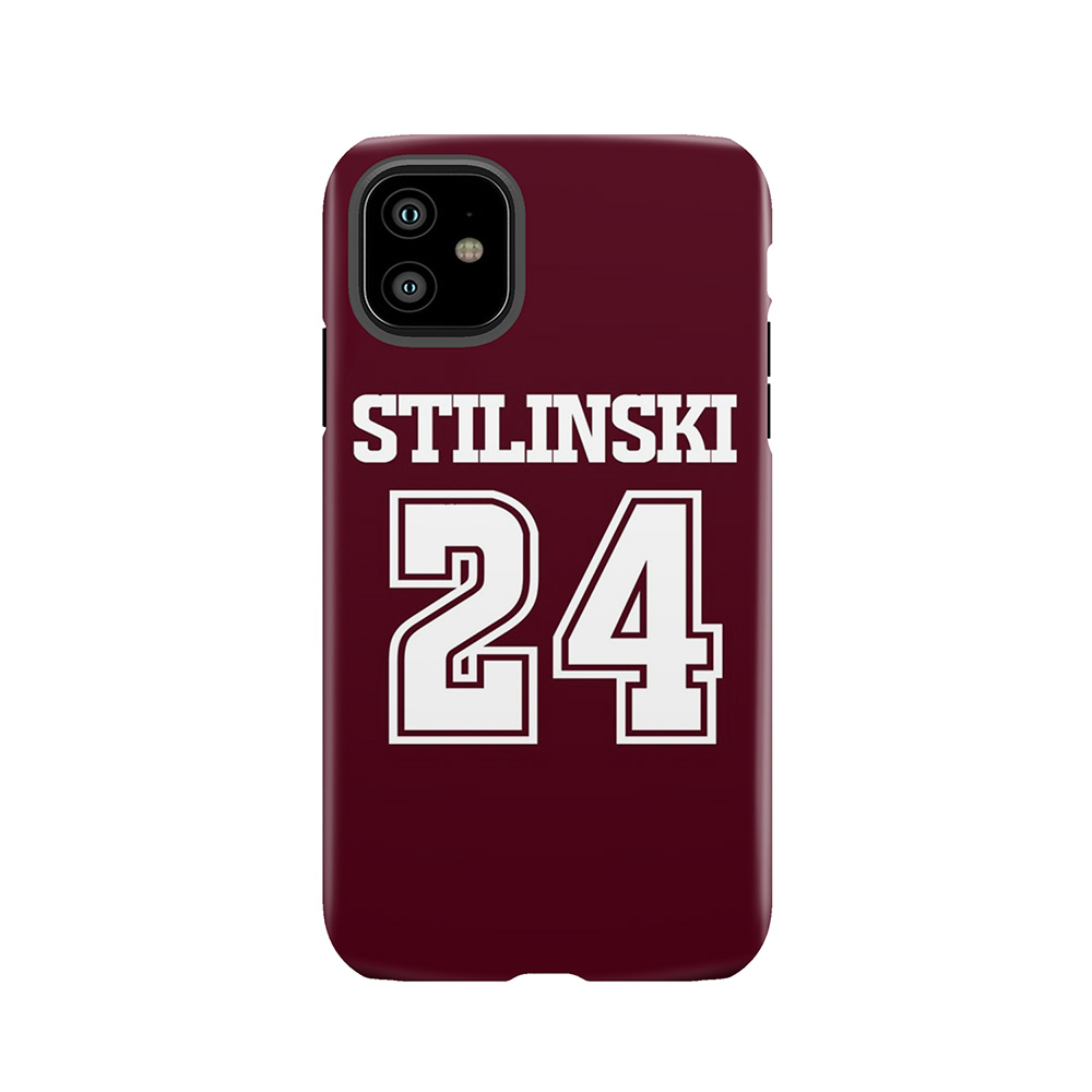Stiles Stilinski Lacrosse Jersey - Back Tough Phone Case