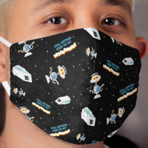 Still Getting Used To My Programming Cloth Face Mask