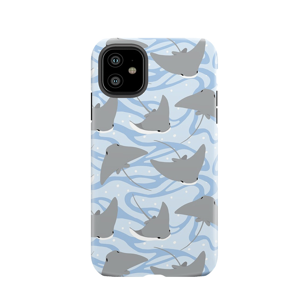 Stingrays - Cownose Ray - Sticker Pack Tough Phone Case