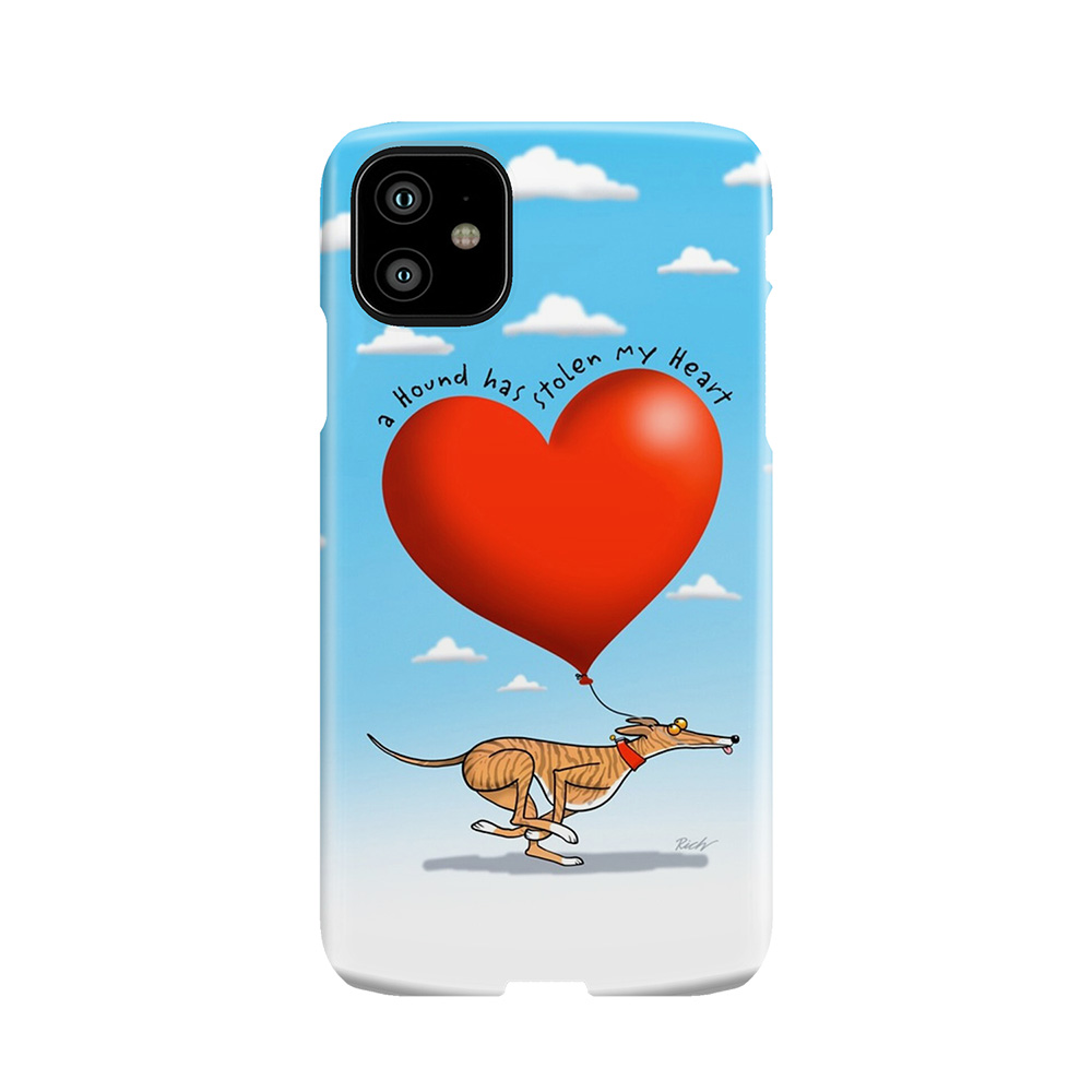 Stolen Heart - Brindle Hound Phone Case