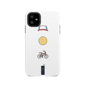 Stranger Things | Icons | Dustin | Eggos | Bikes | Walkie Talkies Tough Phone Case