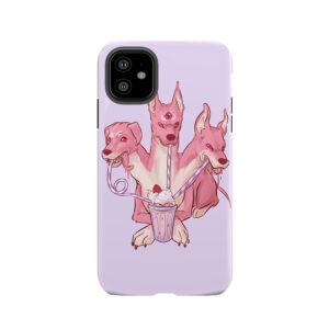 Strawberry Cerberus Tough Phone Case