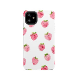Strawberry Iphone Tough Phone Case