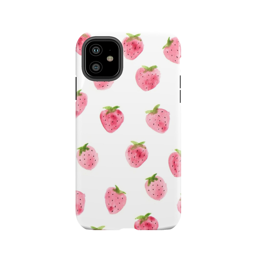 Strawberry Iphone Tough Phone Case