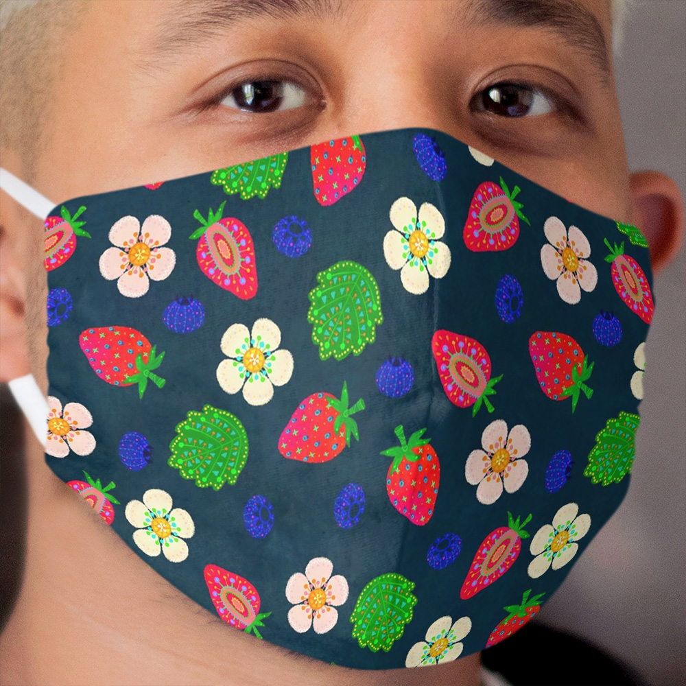 Strawberry magic Cloth Face Mask