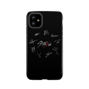 Stray Kids' Signatures (Red Version) Tough Phone Case