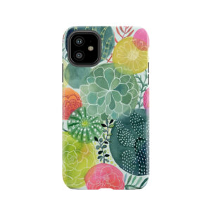 Succulent Circles Tough Phone Case