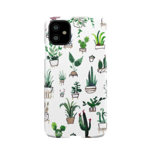 Succulent Plants Watercolor Phone Case