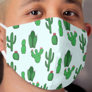 Succulents Cloth Face Mask
