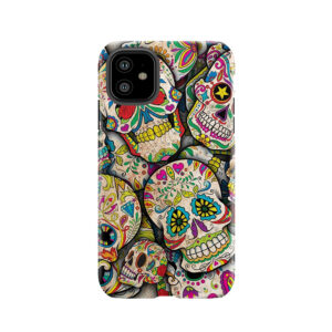 Sugar Skull Collage Tough Phone Case