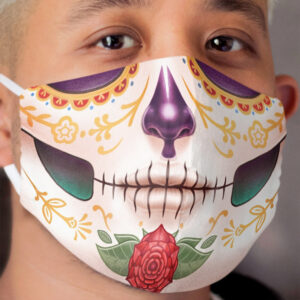 Sugar Skull Cloth Face Mask