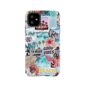 Summer Break Collage Tough Phone Case