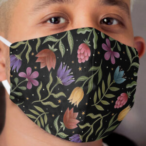 Summer night garden Cloth Face Mask