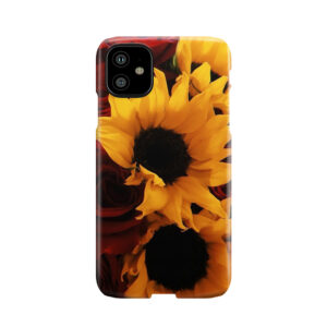 Sunflower And Roses Bouquet Phone Case