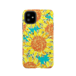 Sunflower Field Tough Phone Case