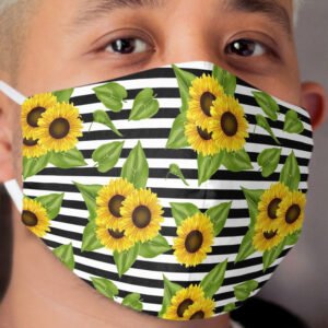 Sunflower flowers pattern Cloth Face Mask